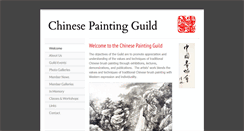 Desktop Screenshot of chinesepaintingguild.com